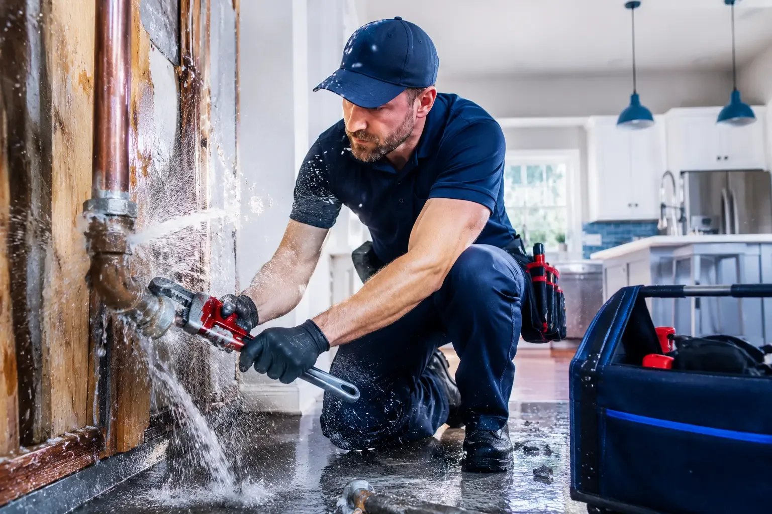 Local emergency pipe repair professionals in Red Rock, OK